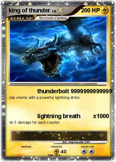 Pokemon king of thunder