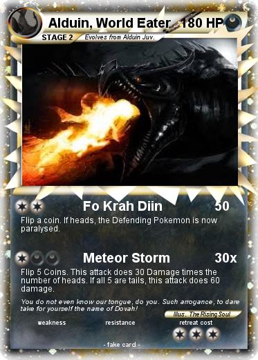 Pokemon Alduin, World Eater