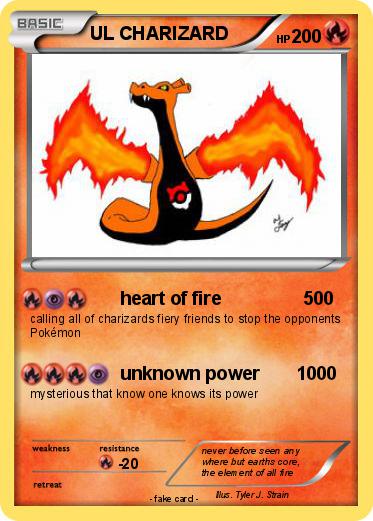Pokemon UL CHARIZARD