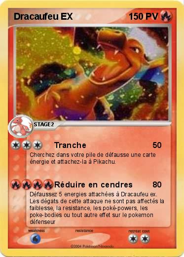 Pokemon Dracaufeu EX