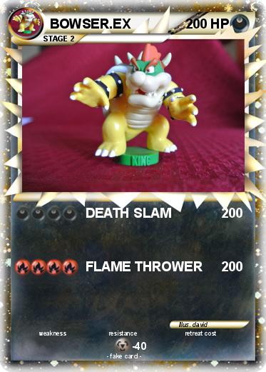 Pokemon BOWSER.EX