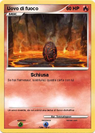 Pokemon Uovo di fuoco