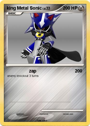 Pokemon king Metal Sonic