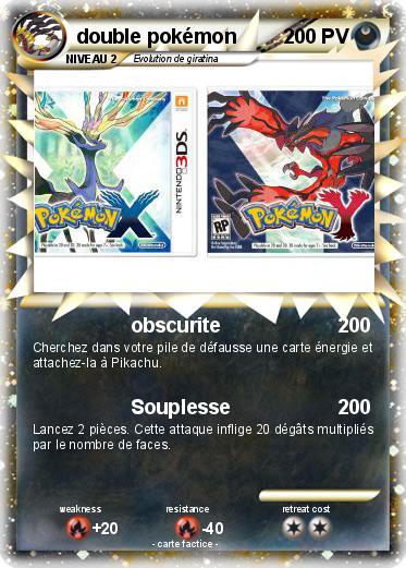 Pokemon double pokémon