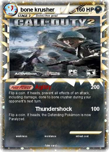 Pokemon bone krusher