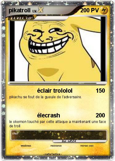 Pokemon pikatroll