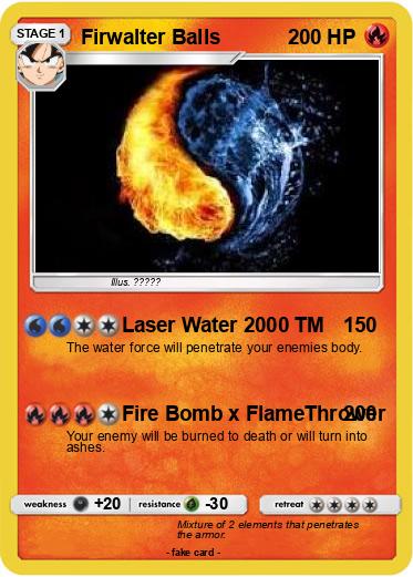 Pokemon Firwalter Balls