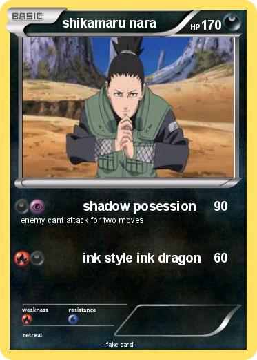 Pokemon shikamaru nara