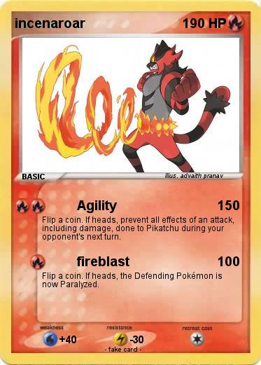 Pokemon incenaroar