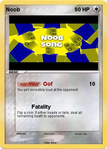 Pokemon Noob