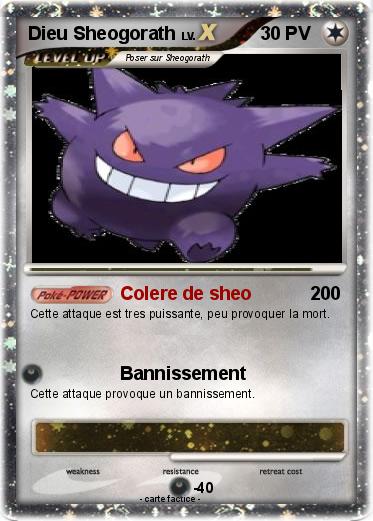 Pokemon Dieu Sheogorath