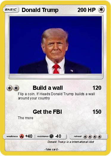 Pokemon Donald Trump