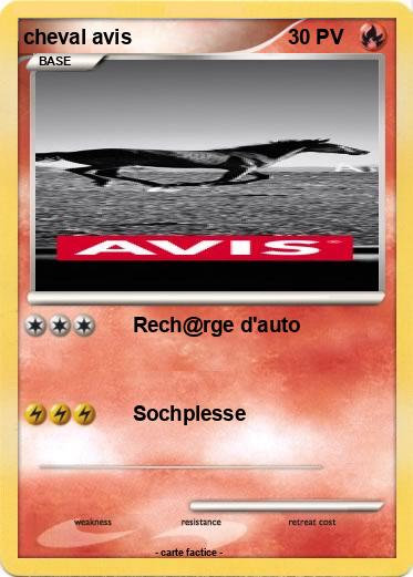 Pokemon cheval avis
