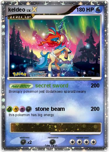 Pokemon keldeo