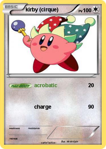 Pokemon kirby (cirque)