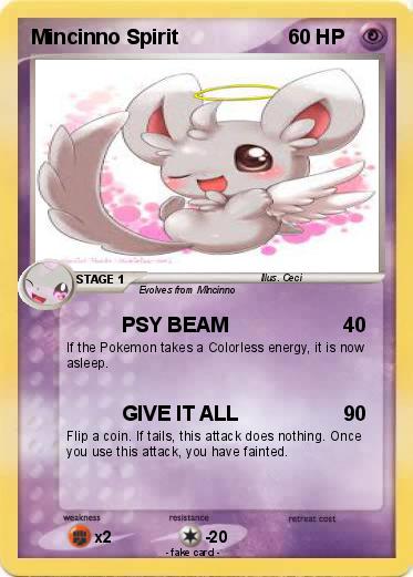 Pokemon Mincinno Spirit