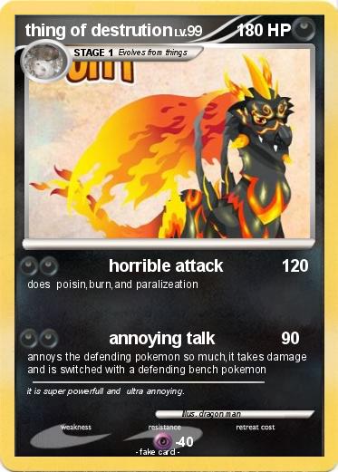Pokemon thing of destrution