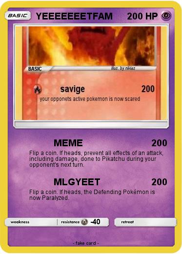 Pokemon YEEEEEEETFAM