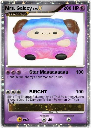 Pokemon Mrs. Galaxy