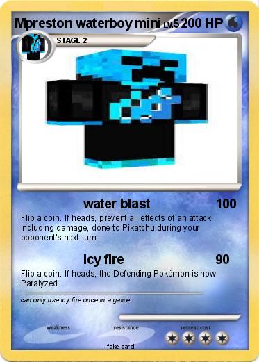 Pokemon Mpreston waterboy mini