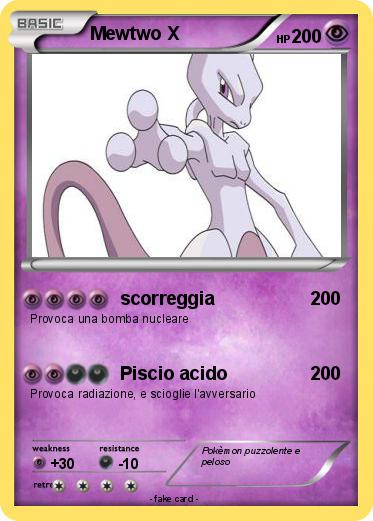 Pokemon Mewtwo X