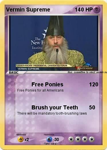 Pokemon Vermin Supreme