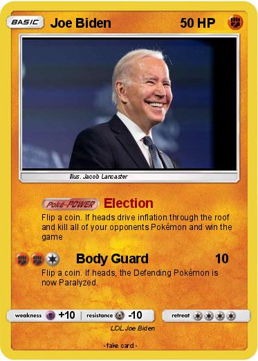 Pokemon Joe Biden