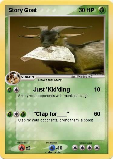 Pokemon Story Goat