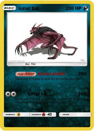 Pokemon lunar bat