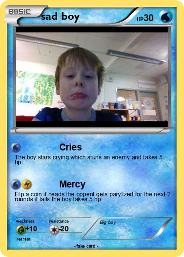 Pokemon sad boy