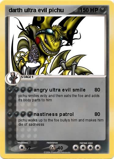 Pokemon darth ultra evil pichu