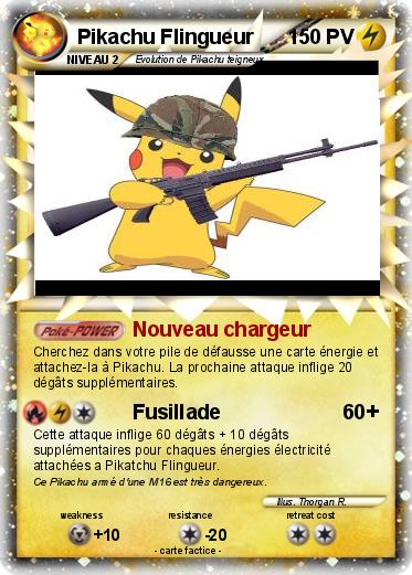 Pokemon Pikachu Flingueur