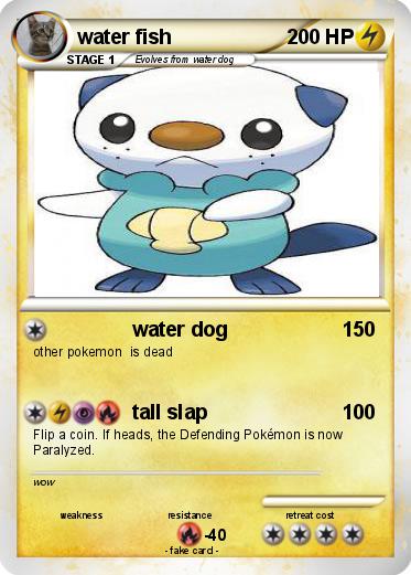 Pokemon water fish