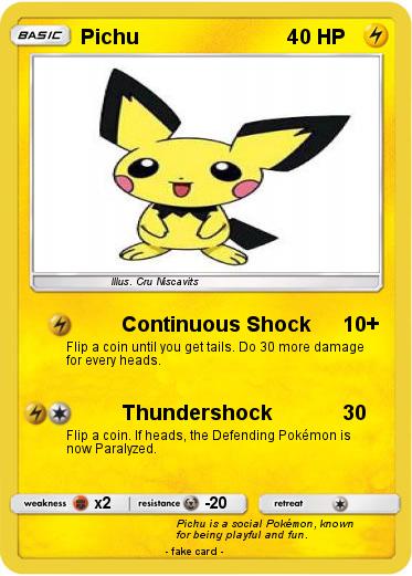 Pokemon Pichu
