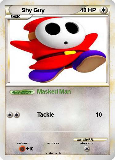 Pokemon Shy Guy