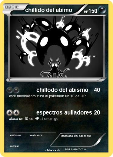 Pokemon chillido del abimo