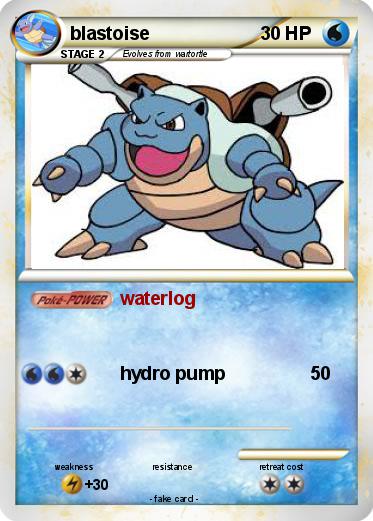 Pokemon blastoise