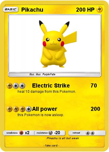 Pokemon Pikachu