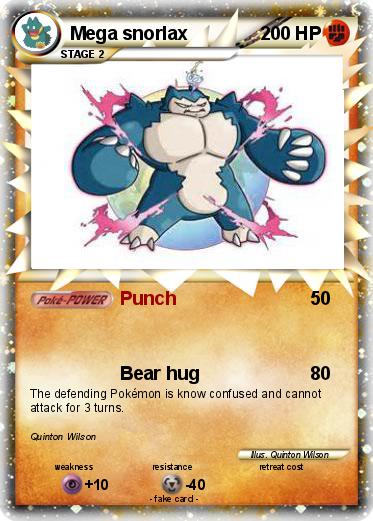Pokemon Mega snorlax