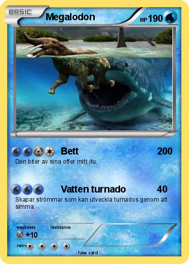 Pokemon Megalodon