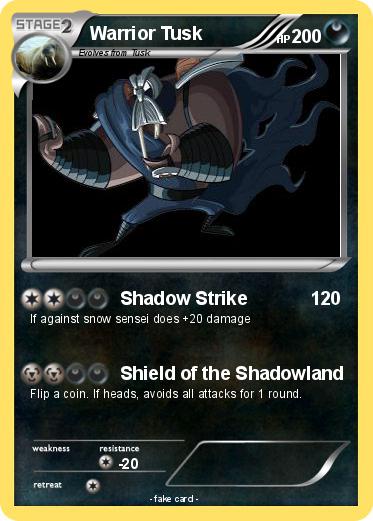 Pokemon Warrior Tusk
