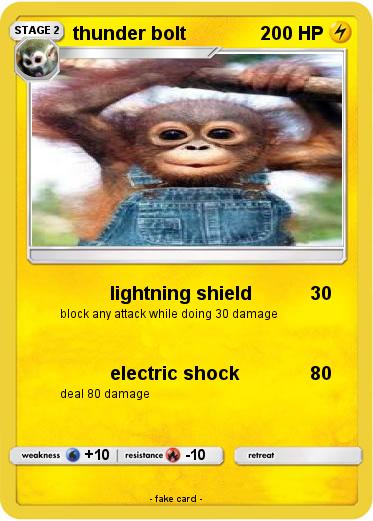 Pokemon thunder bolt