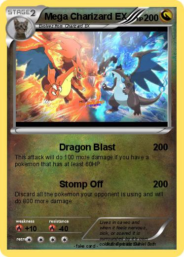 Pokemon Mega Charizard EX