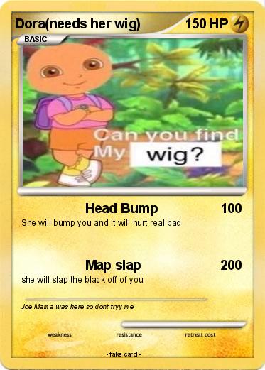 Pokemon Dora(needs her wig)