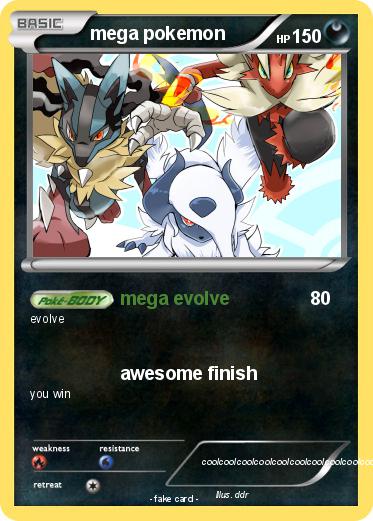 Pokemon mega pokemon