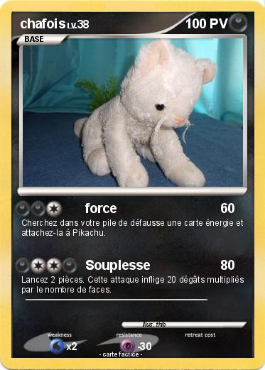 Pokemon chafois