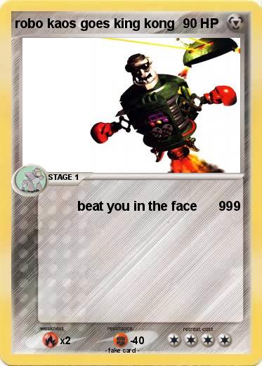 Pokemon robo kaos goes king kong