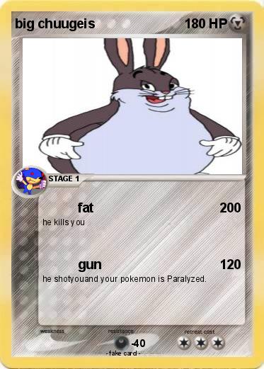 Pokemon big chuugeis