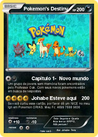 Pokemon Pokemon's Destiny