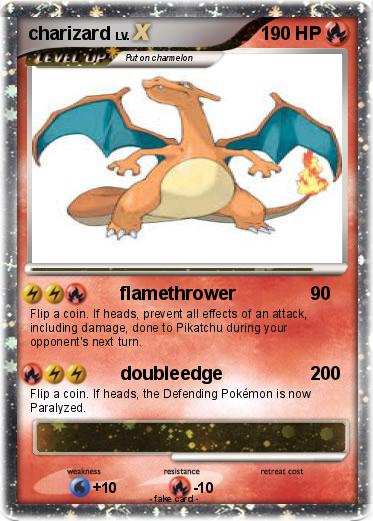 Pokemon charizard